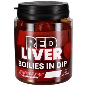 Starbaits Boilies In Dip Concept Red Liver 150g Hmotnost: 150g, Průměr: 24mm
