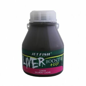 Booster JetFish Liver Booster + Dip 250ml Fr. Klobása/Banán