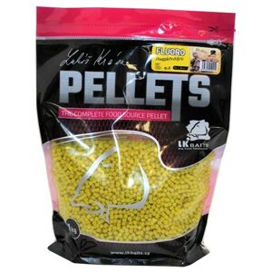 Pelety LK Baits Fluoro Pellets Pineapple/N-Butyric 1kg Průměr 4mm
