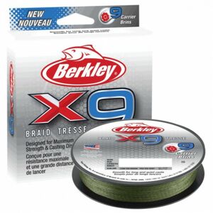 Šňůra Berkley X9 Low Vis Green 150m 0,06mm/6,4kg